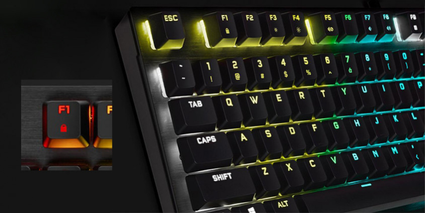 Corsair K60 RGB Pro Cherry MX Low Profile Speed CH-910D018-TR Mekanik Kablolu Gaming Klavye