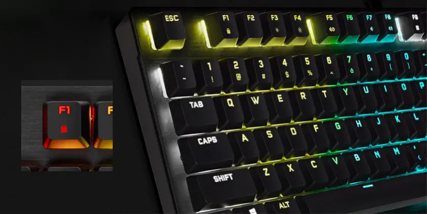 Corsair K60 RGB Pro Cherry MX Low Profile Speed CH-910D018-TR Mekanik Kablolu Gaming Klavye