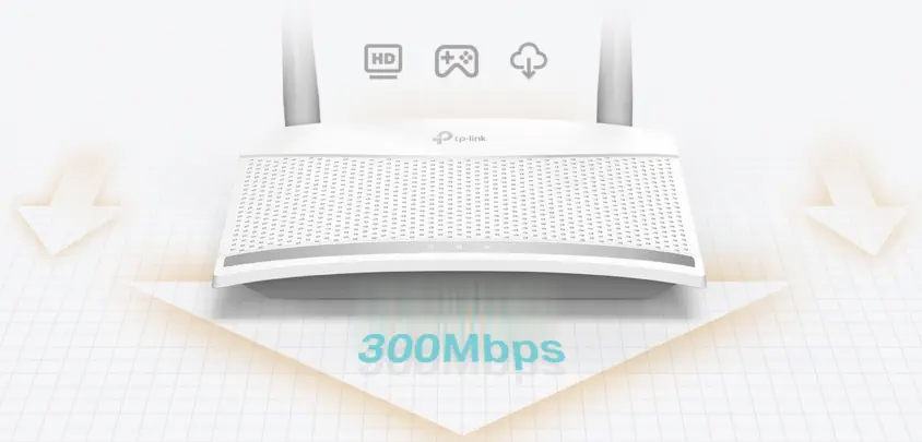 Tp-Link TL-WR820N 3 Port 300Mbps Kablosuz Router