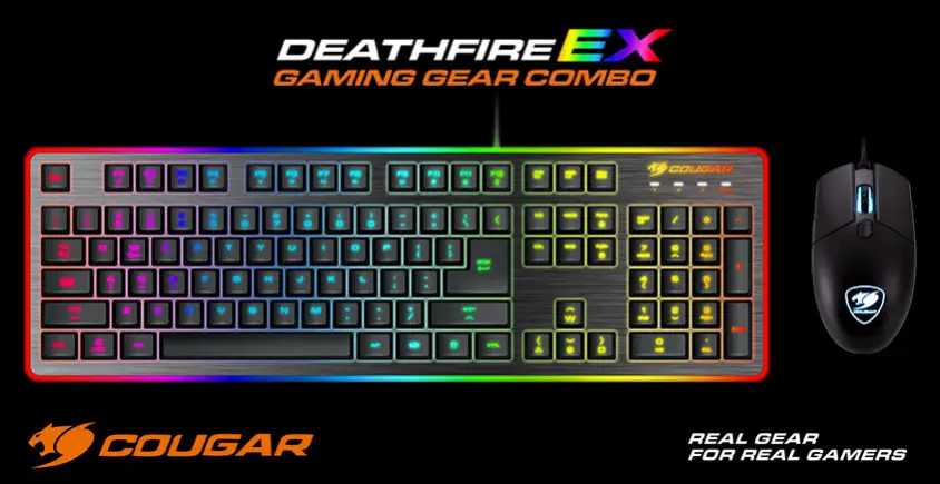 Cougar Deathfire Ex CGR-WXNMB-DF2Gaming Klavye ve Mouse Seti