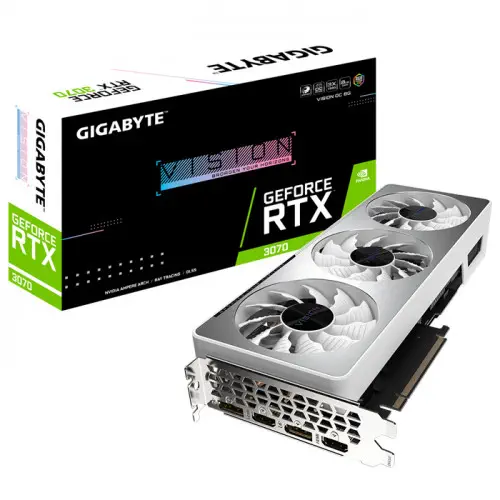 Gigabyte GeForce RTX 3070 Vision OC 8G LHR Gaming Ekran Kartı