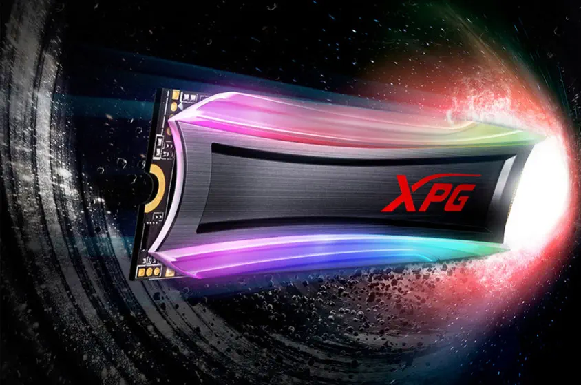 XPG Spectrix S40G AS40G-256GT-C 256GB RGB NVMe PCIe M.2 SSD Disk