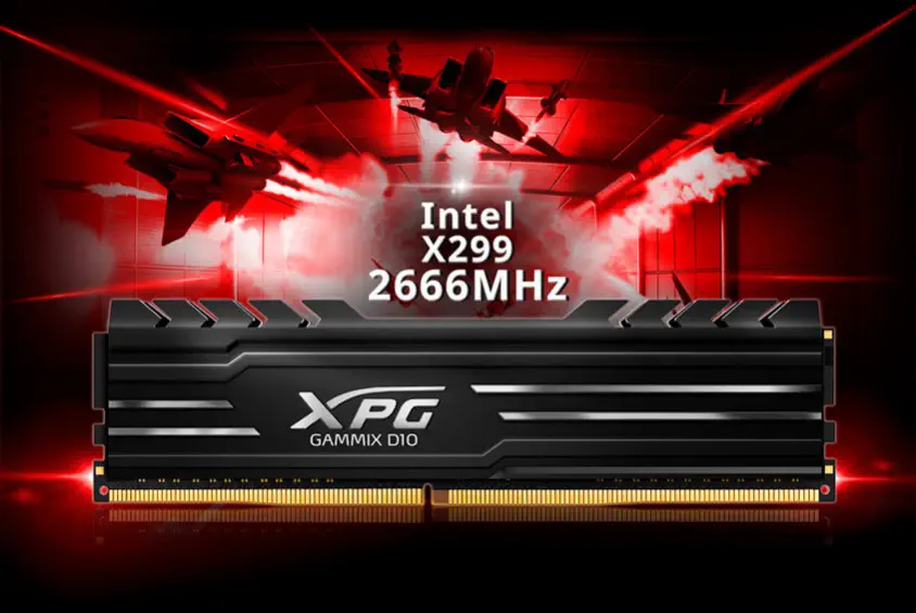 XPG Gammix D10 AX4U3200316G16-SB10 16GB DDR4 3200MHz Siyah Gaming Ram