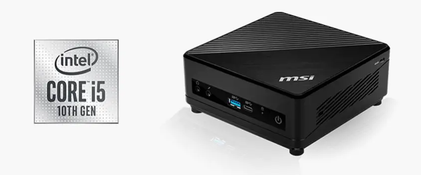 MSI Cubi 5 10M-073XTR Siyah Mini PC