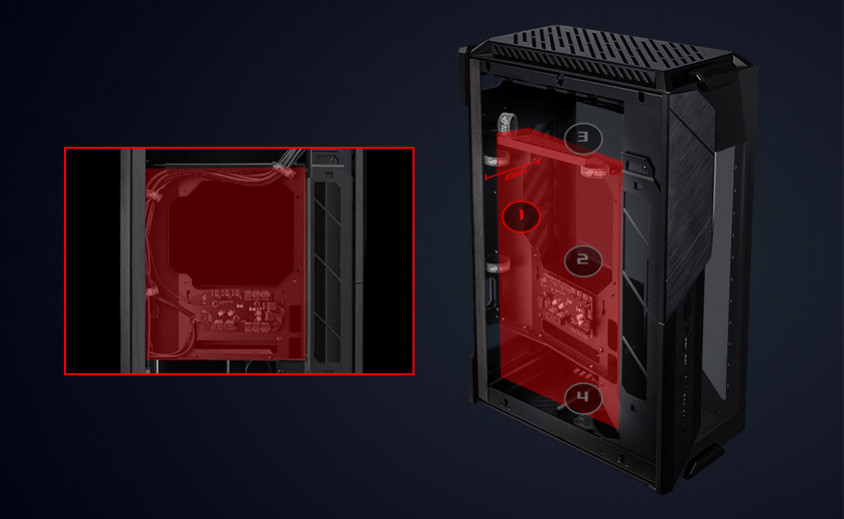 Asus ROG Z11 GR101 Mini-ITX Mini Tower Gaming Kasa