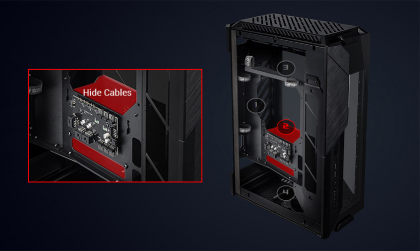 Asus ROG Z11 GR101 Mini-ITX Mini Tower Gaming Kasa