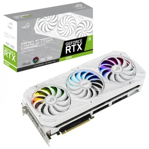 Asus ROG Strix GeForce RTX 3090 OC White Gaming Ekran Kartı