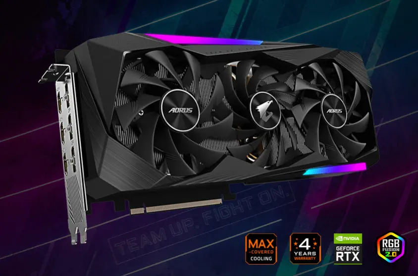 Gigabyte Aorus GeForce RTX 3070 Master 8G LHR Gaming Ekran Kartı