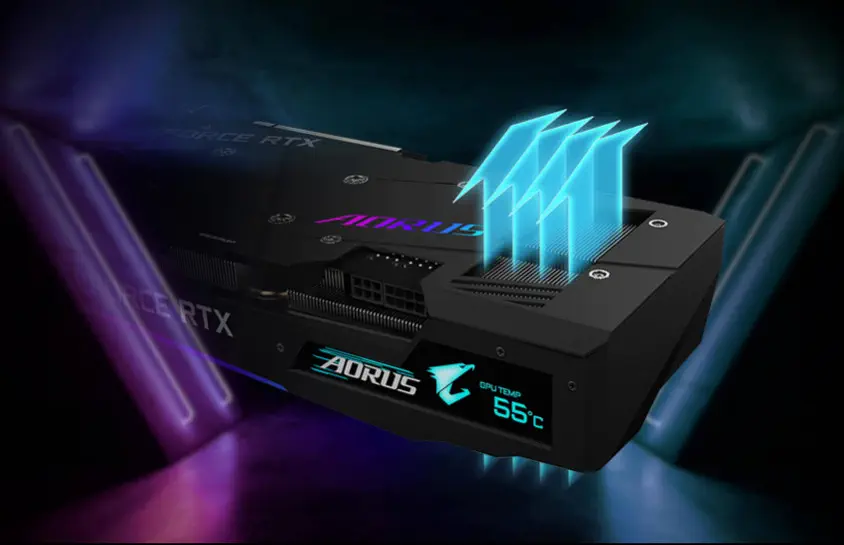 Gigabyte Aorus GeForce RTX 3070 Master 8G LHR Gaming Ekran Kartı