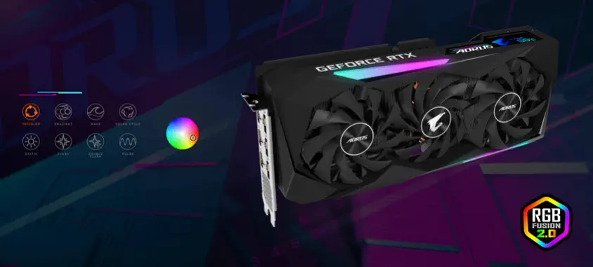 Gigabyte Aorus GeForce RTX 3070 Master 8G LHR Gaming Ekran Kartı