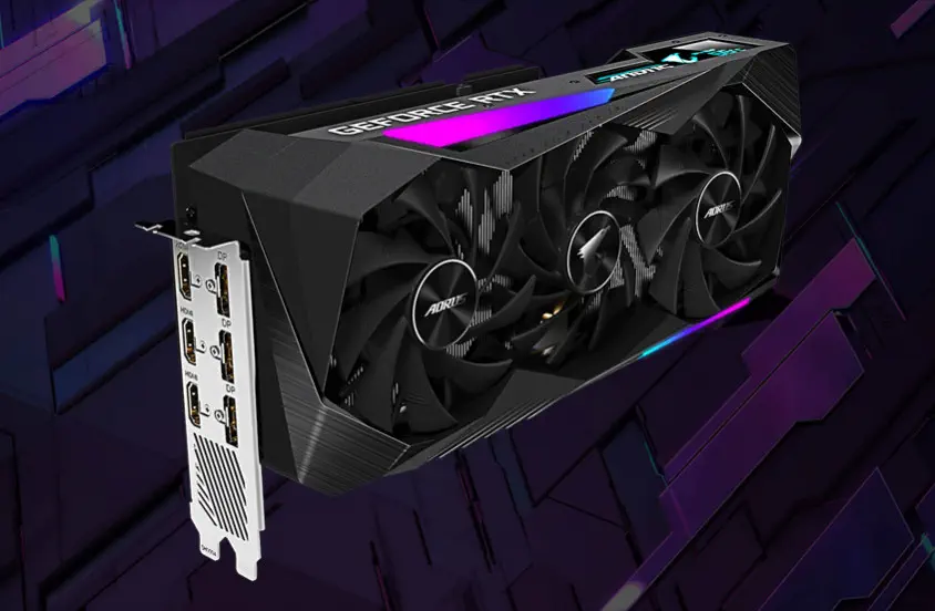 Gigabyte Aorus GeForce RTX 3070 Master 8G LHR Gaming Ekran Kartı
