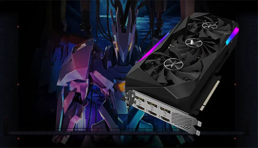 Gigabyte Aorus GeForce RTX 3070 Master 8G LHR Gaming Ekran Kartı