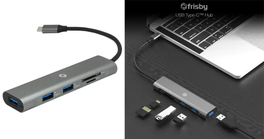 Frisby FA-7710TC Type-C 3 Port USB 3.0 Hub