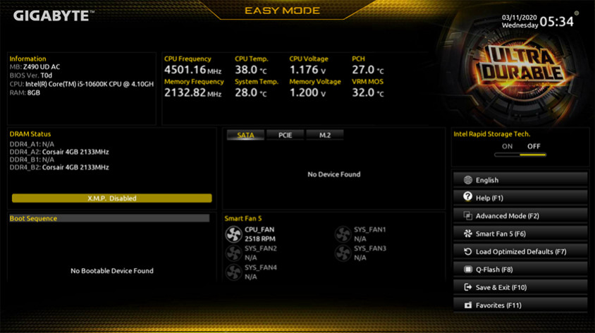 Gigabyte H410M S2 Gaming Anakart