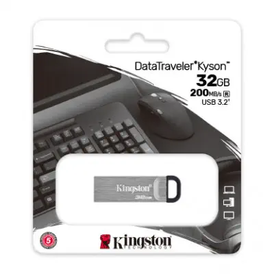 Kingston DataTraveler Kyson DTKN/32GB 32GB USB 3.2 Flash Bellek 