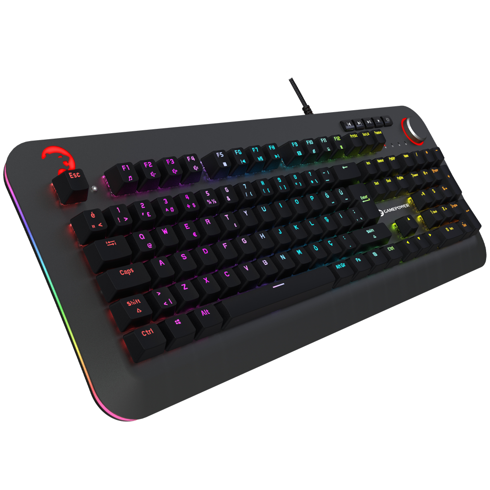 GamePower starscream optik mekanik klavye