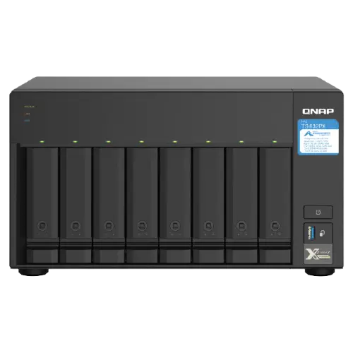 Qnap TS-832PX Depolama Ünitesi 