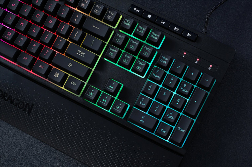 Redragon K512 Shiva RGB Mekanik Hisli Kablolu Gaming Klavye