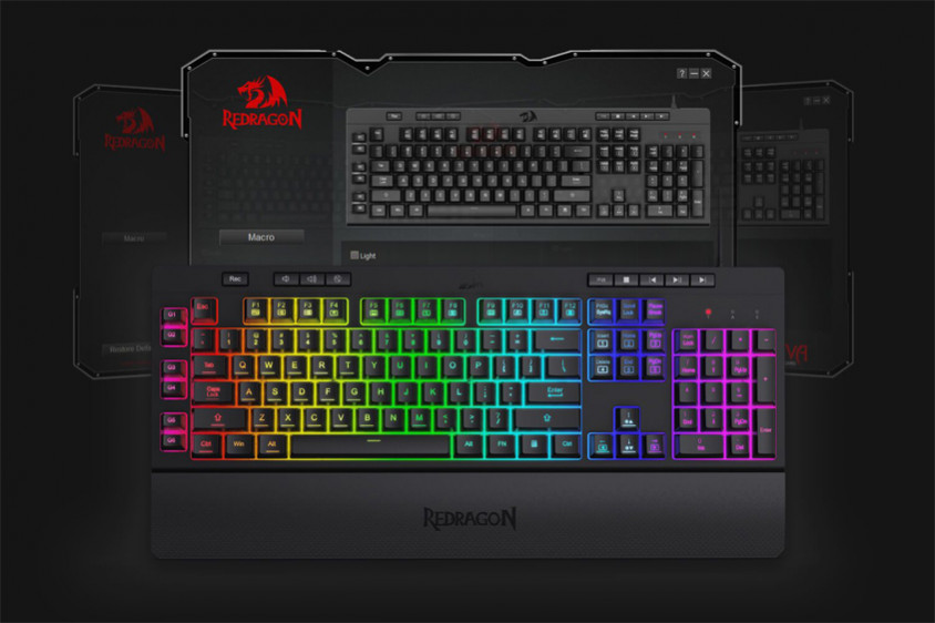 Redragon K512 Shiva RGB Mekanik Hisli Kablolu Gaming Klavye