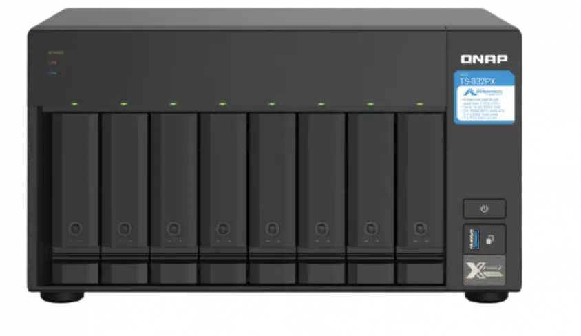 Qnap TS-832PX Depolama Ünitesi 