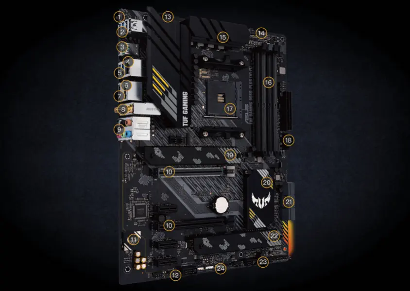 ASUS TUF Gaming B550-Plus WI-FI Gaming Anakart