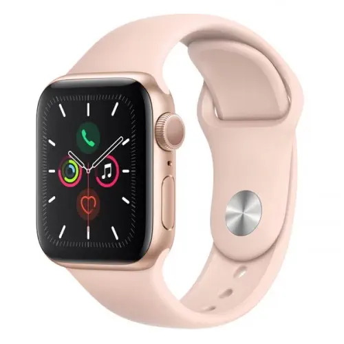 Apple Watch Seri 5 40mm GPS Gold Alüminyum Kasa ve Pembe Spor Kordon MWV72TU/A