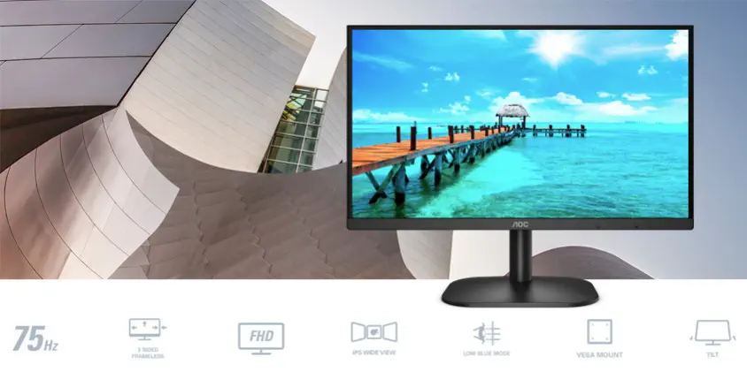 AOC 24B2XDA 23.8″ IPS Full HD Monitör