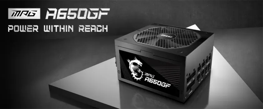 MSI MPG A650GF 650W Full Modüler Gaming Power Supply