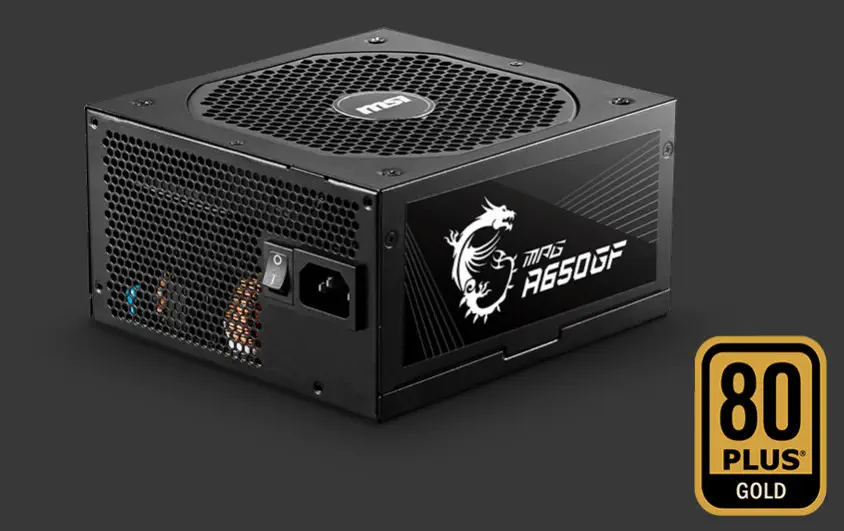 MSI MPG A650GF 650W Full Modüler Gaming Power Supply