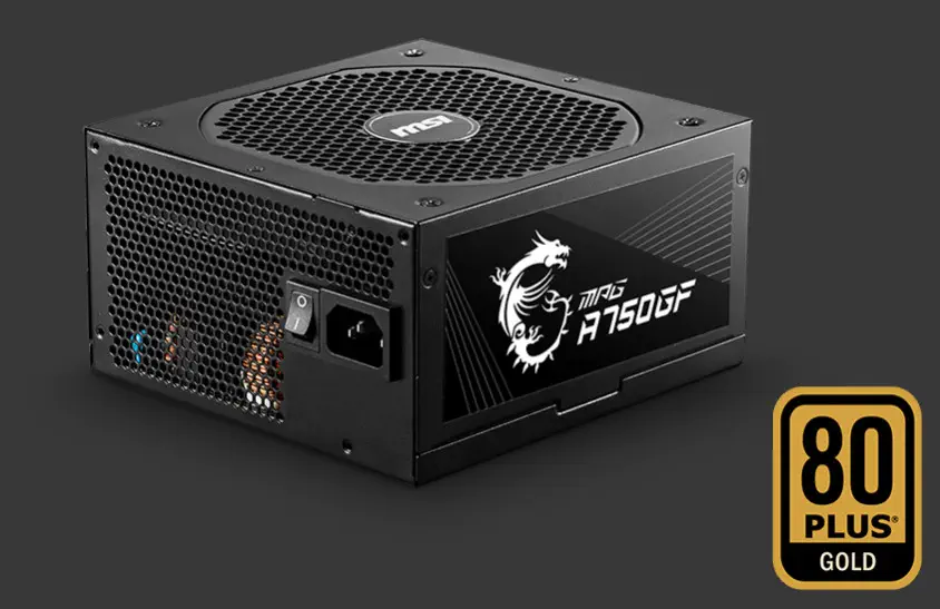 MSI MPG A750GF 750W Full Modüler Gaming Power Supply