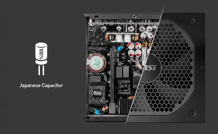 MSI MPG A750GF 750W Full Modüler Gaming Power Supply
