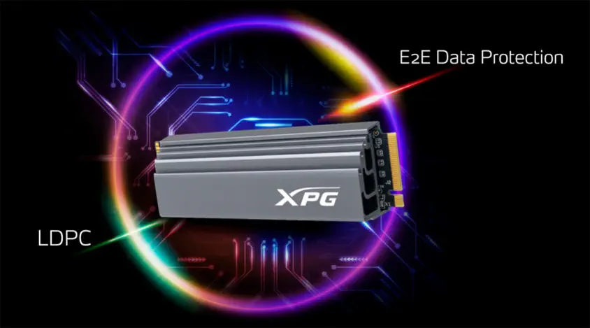 XPG Gammix S70 AGAMMIXS70-2T-C 2TB NVMe PCIe M.2 SSD Disk