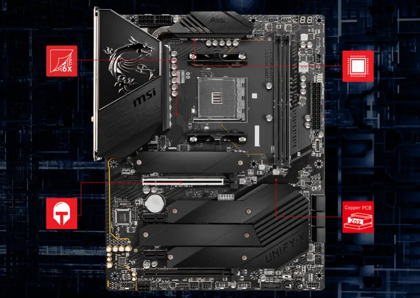 MSI MEG B550 UNIFY-X Gaming Anakart