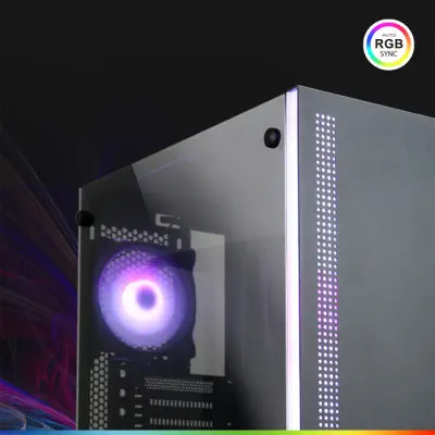 Zalman S5 Black ATX Mid-Tower Gaming Kasa