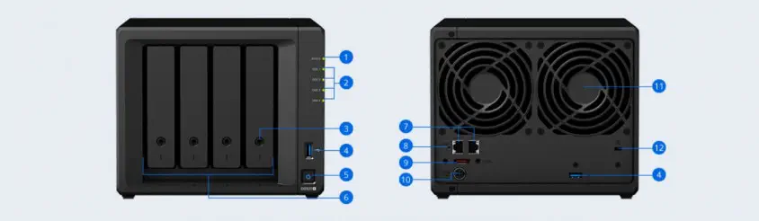 Synology DS920+ Nas Depolama Ünitesi