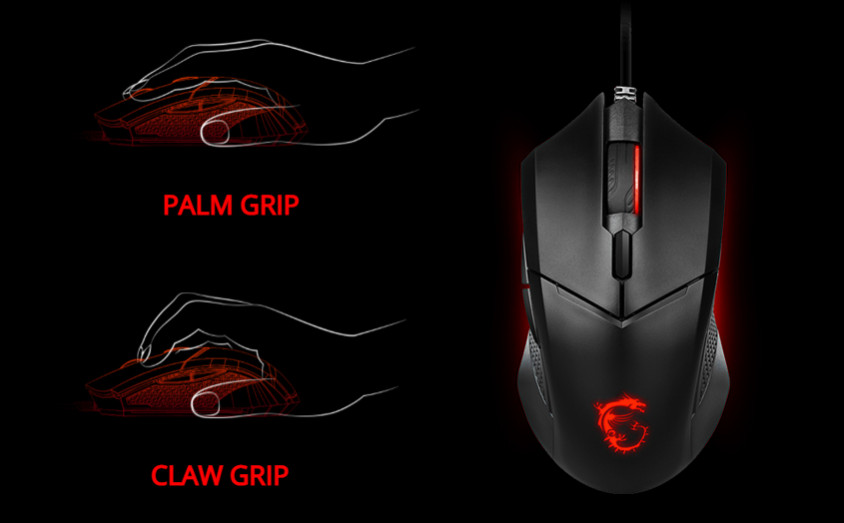 MSI Clutch GM08 Kablolu Gaming Mouse