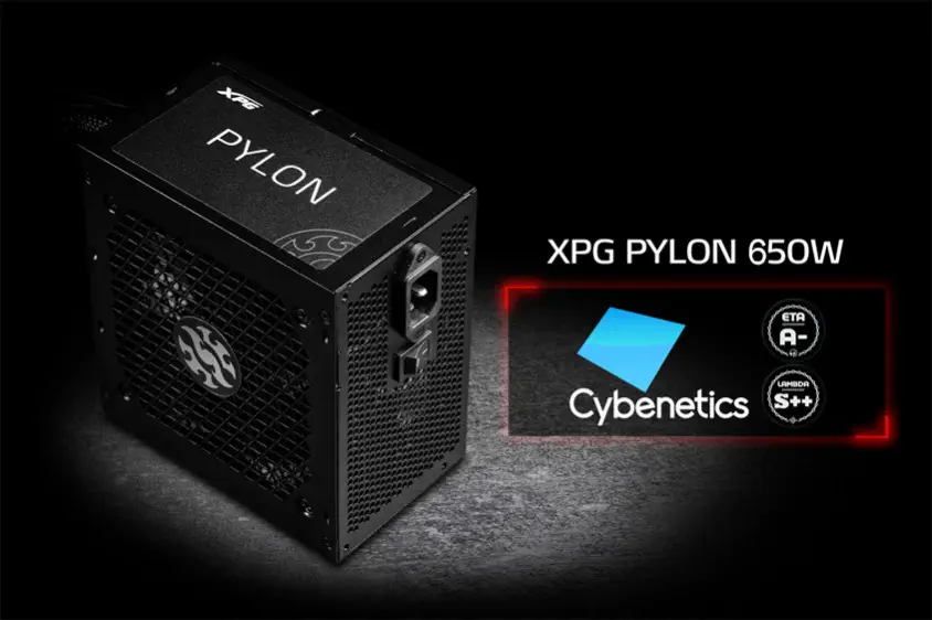 XPG Pylon 650B-BKCEU 650W Gaming Power Supply