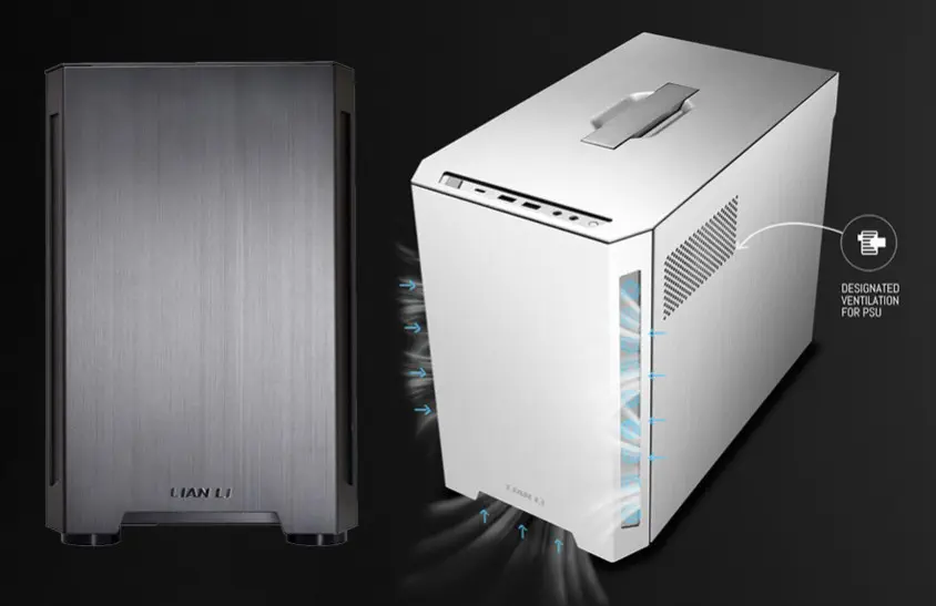 Lian Li TU150W Siyah Mini-Tower Mini-ITX Cube Gaming (Oyuncu) Kasa