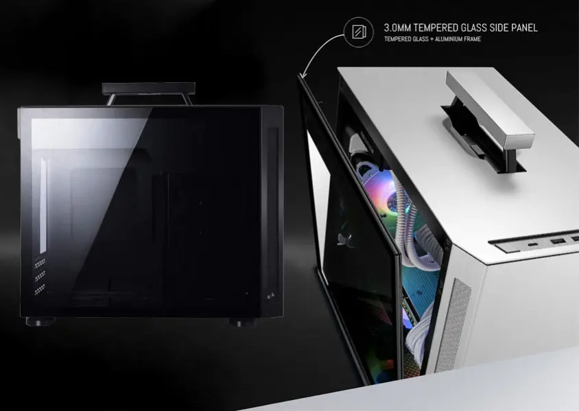 Lian Li TU150WA Gümüş Mini-Tower Mini-ITX Cube Gaming (Oyuncu) Kasa