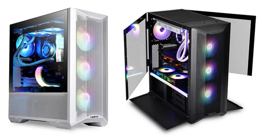 Lian Li 011 Lancool II Mesh Beyaz RGB Mid-Tower E-ATX Gaming Kasa