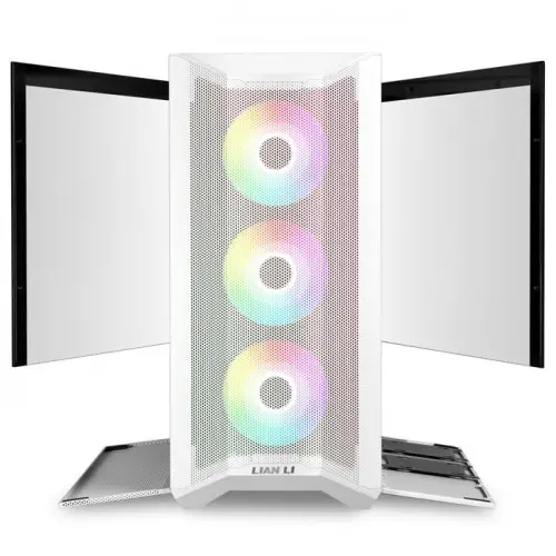 Lian Li 011 Lancool II Mesh Beyaz RGB Mid-Tower E-ATX Gaming Kasa