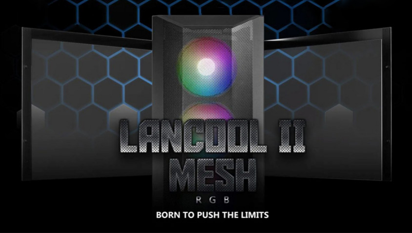Lian Li Lancool II Mesh Siyah RGB Mid-Tower ATX Gaming (Oyuncu) Kasa (G99.LAN2MRX.50)