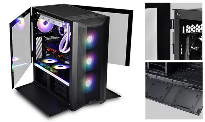 Lian Li Lancool II Mesh Siyah RGB Mid-Tower ATX Gaming (Oyuncu) Kasa (G99.LAN2MRX.50)