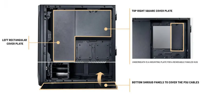 Lian Li Lancool II Siyah Mid-Tower E-ATX Gaming (Oyuncu) Kasa
