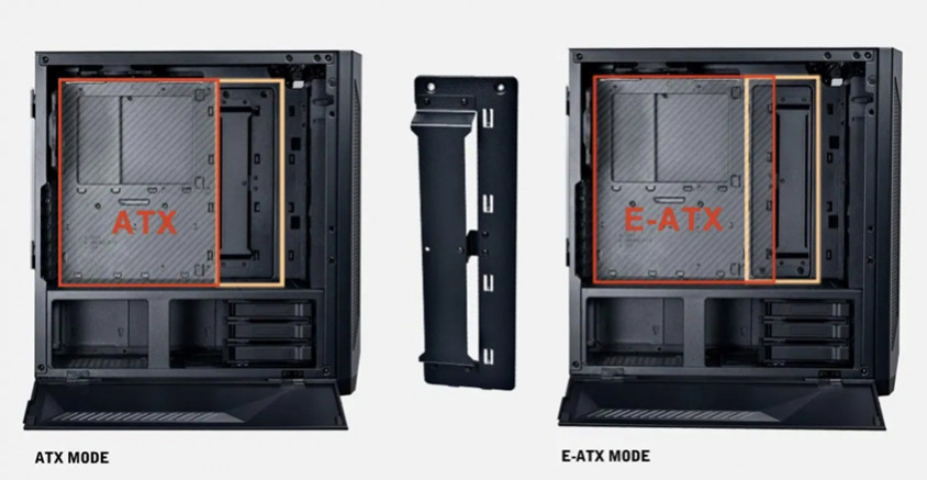 Lian Li Lancool II - X Black E-ATX Mid-Tower Gaming Kasa