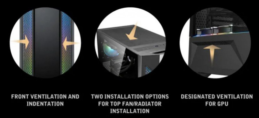 Lian Li Lancool II - X Black E-ATX Mid-Tower Gaming Kasa