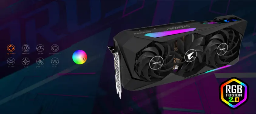 Gigabyte Aorus Radeon RX 6800 XT Master Type-C 16G Gaming Ekran Kartı