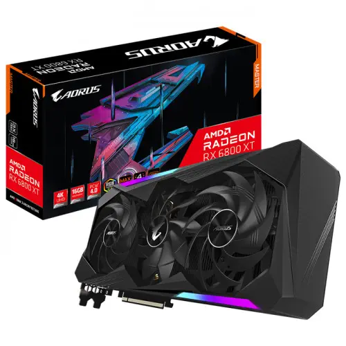 Gigabyte Aorus Radeon RX 6800 XT Master Type-C 16G Gaming Ekran Kartı
