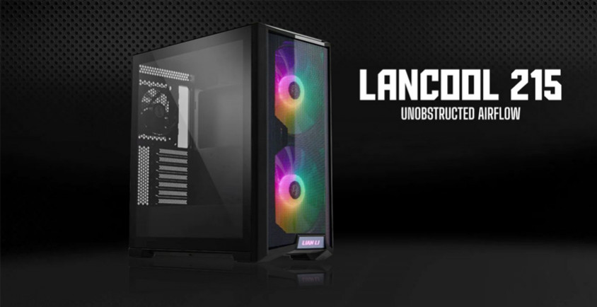 Lian Li Lancool 215 E-ATX Mid-Tower Gaming Kasa