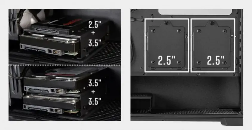 Lian Li Lancool 215 Mesh Siyah ARGB Mid-Tower E-ATX Gaming (Oyuncu) Kasa (G99.LAN215X.00)